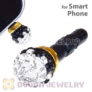 8mm Czech Crystal Ball Plugy Earphone Jack Accessory Malaysia