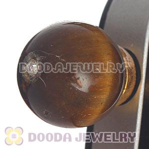 Wholesale iPhone Earphone Jack Plug With Tiger Eye Bead