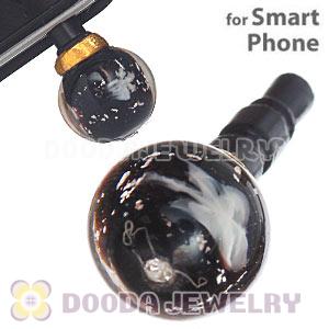 10mm Snowflake Earphone Jack Plug Stopper Fit iPhone 