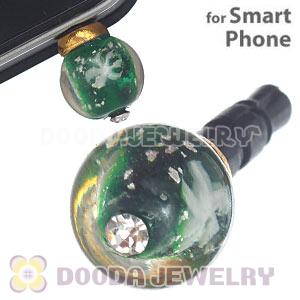 10mm Snowflake Earphone Jack Plug Stopper Fit iPhone 