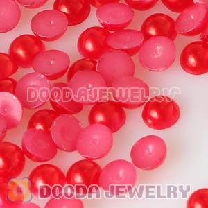 Red Pearl Crystal Beads Earphone Jack Accessory For iphone 