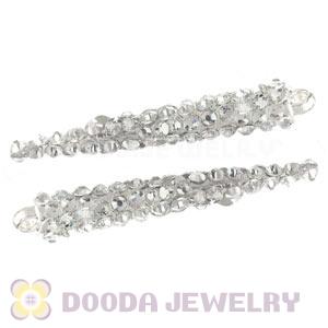 52mm Basketball Wives Resin Crystal Spike Beads Wholesale