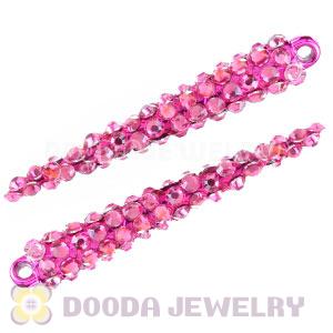 52mm Basketball Wives Resin Crystal Spike Beads Wholesale