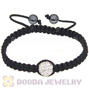 Wholesale Special Price Handmade Pave Crystal Macrame Bracelets