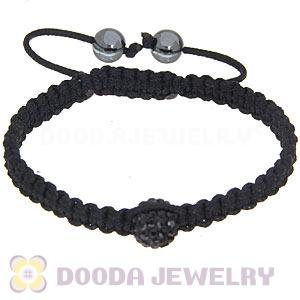 Wholesale Special Price Handmade Pave Crystal Macrame Bracelets