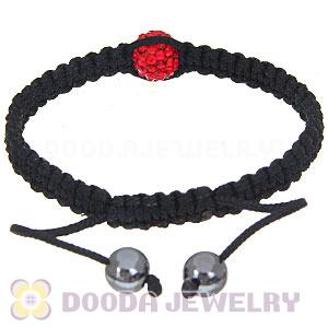 Wholesale On Sale Handmade Pave Crystal Macrame Bracelets