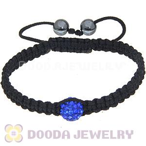 Wholesale Special Price Handmade Pave Crystal Macrame Bracelets