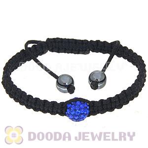 Wholesale On Sale Handmade Pave Crystal Macrame Bracelets