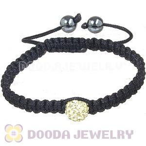 Wholesale Special Price Handmade Pave Crystal Macrame Bracelets