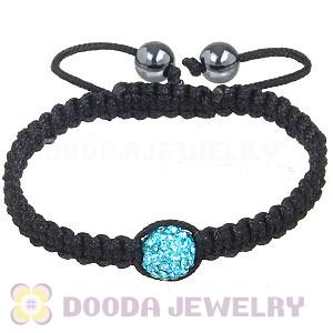 Wholesale Special Price Handmade Pave Crystal Macrame Bracelets