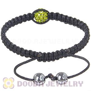 Wholesale On Sale Handmade Pave Crystal Macrame Bracelets