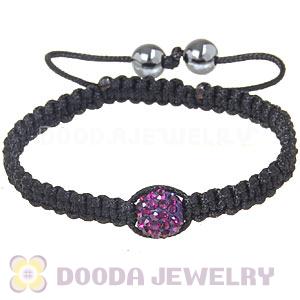 Wholesale Special Price Handmade Pave Crystal Macrame Bracelets