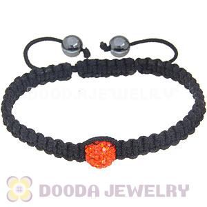 Wholesale Special Price Handmade Pave Crystal Macrame Bracelets