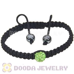 Wholesale On Sale Handmade Pave Crystal Macrame Bracelets