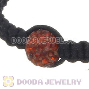 Wholesale On Sale Handmade Pave Crystal Macrame Bracelets