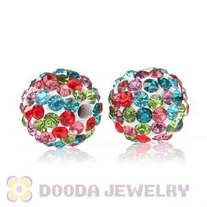 Cheap Price 10mm Handmade Pave Crystal Beads Wholesale 