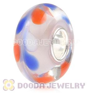 Top Class European Glass Vines Beads With 925 Sterling Silver Single Core