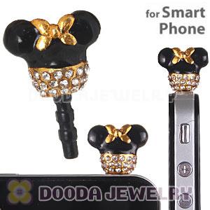 Alloy Disney Character Minnie Mouse Earphone Jack Plug Fit iphone Wholesale