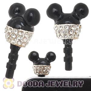 Cute Disney Character Mickey Mouse iphone Earphone Jack Plug Wholesale