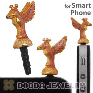 Plated Alloy Hummingbird Earphone Jack Plug Fit iphone Wholesale