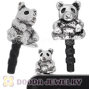 Cute alloy Panda iphone Earphone Jack Plug Wholesale