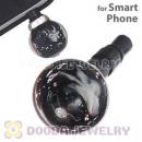 10mm Snowflake Earphone Jack Plug Stopper Fit iPhone