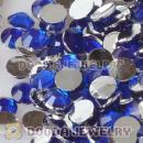 Blue Resin Crystal Beads Earphone Jack Accessory For iphone