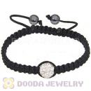 Wholesale Special Price Handmade Pave Crystal Macrame Bracelets