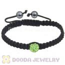 Wholesale Special Price Handmade Pave Crystal Macrame Bracelets
