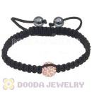 Wholesale Special Price Handmade Pave Crystal Macrame Bracelets