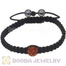 Wholesale Special Price Handmade Pave Crystal Macrame Bracelets