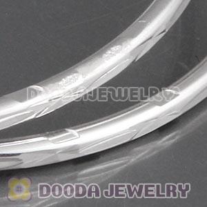 Dia 45mm Sterling Silver Hoop Earring European Beads Compatible