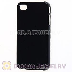 Black Plastic Protective Back Cases For iPhone 4 iPhone 4S Wholesale