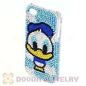 Crystal Donald Duck Cheap iPhone 4 Cases Wholesale