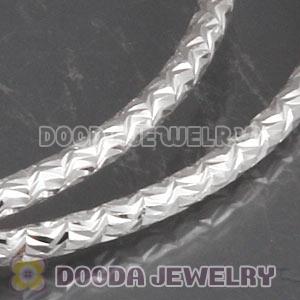 Dia 45mm Sterling Silver Hoop Earring European Beads Compatible