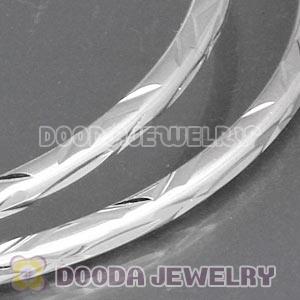 Dia 45mm Sterling Silver Hoop Earring European Beads Compatible