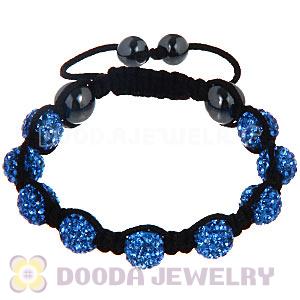 Wholesale Special Price Handmade Pave Blue Crystal TresorBeads Bracelets