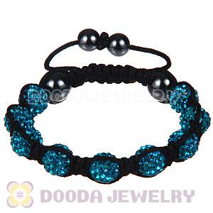 Wholesale Special Price Handmade Pave Blue Crystal TresorBeads Bracelets