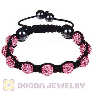 Wholesale Special Price Handmade Pave Pink Crystal TresorBeads Bracelets