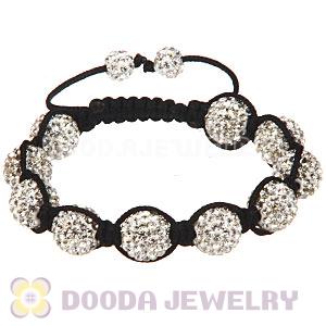 Wholesale Special Price Handmade Pave White Crystal TresorBeads Bracelets