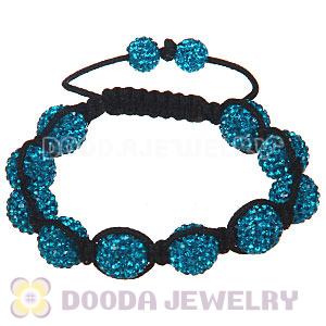 Wholesale Special Price Handmade Pave Blue Crystal TresorBeads Bracelets