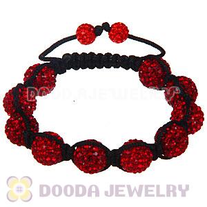 Wholesale Special Price Handmade Pave Red Crystal TresorBeads Bracelets