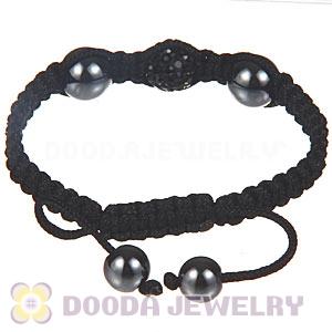 Wholesale On Sale Handmade Pave Crystal Macrame Bracelets