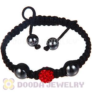 Wholesale On Sale Handmade Pave Crystal Macrame Bracelets