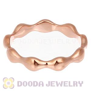Unisex Rose Gold Plated Stackable Ring Wholesale