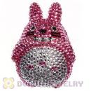 Cute 3D Bling Crystal Absorbable Doll For iPhone Cases Wholesale