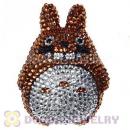 Cute 3D Bling Crystal Absorbable Doll For iPhone Cases Wholesale