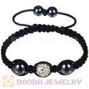 Wholesale Special Price Handmade Pave Crystal Macrame Bracelets