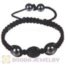 Wholesale Special Price Handmade Pave Crystal Macrame Bracelets
