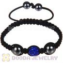 Wholesale Special Price Handmade Pave Crystal Macrame Bracelets